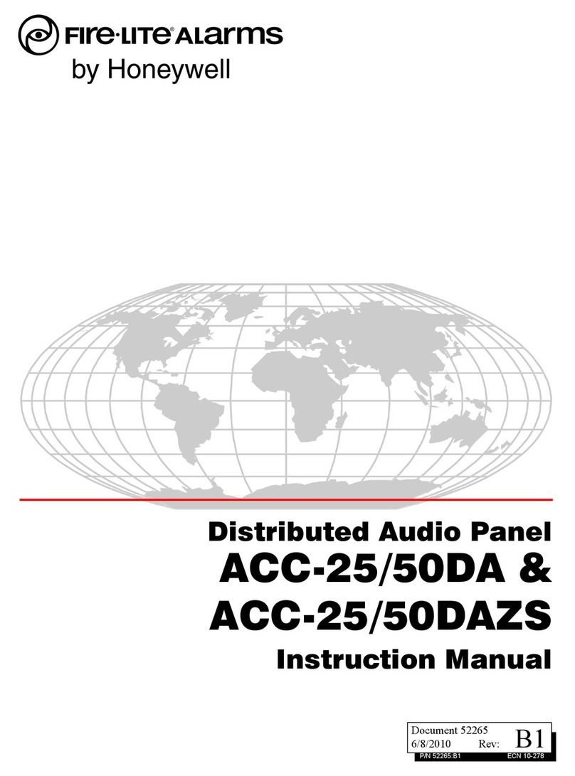Fire-Lite ACC-25DA instruction manual