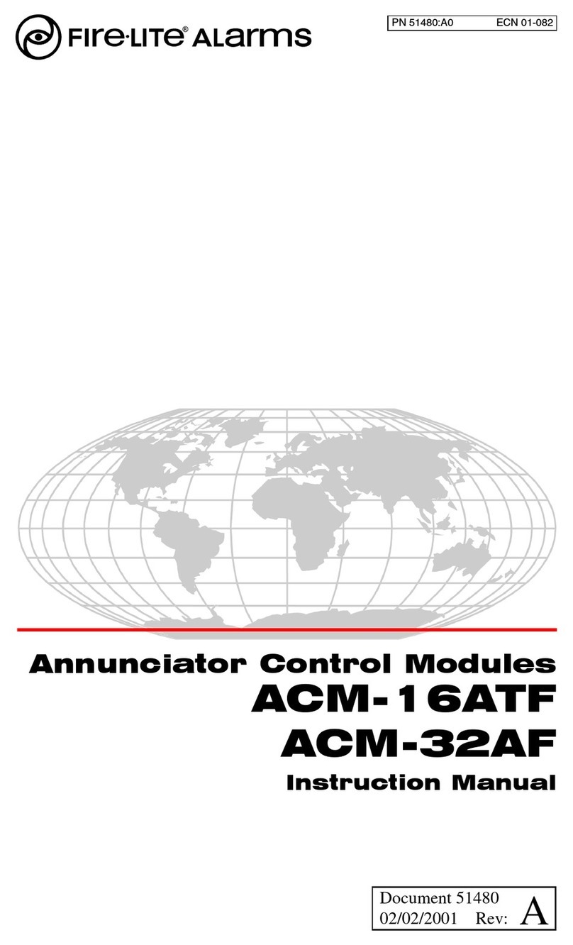 Fire-Lite ACM-16ATF instruction manual