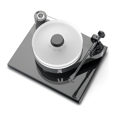 Pro-Ject Audio Systems RPM 10.1 Evolution User manual