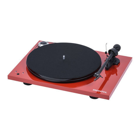 Pro-Ject Audio Systems Essential / Phono USB User manual