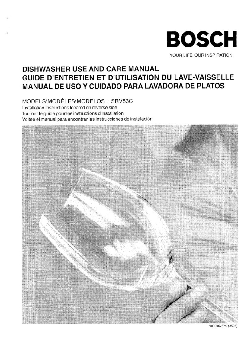 Bosch SRV53C User manual