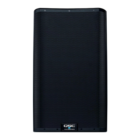 QSC K series User manual