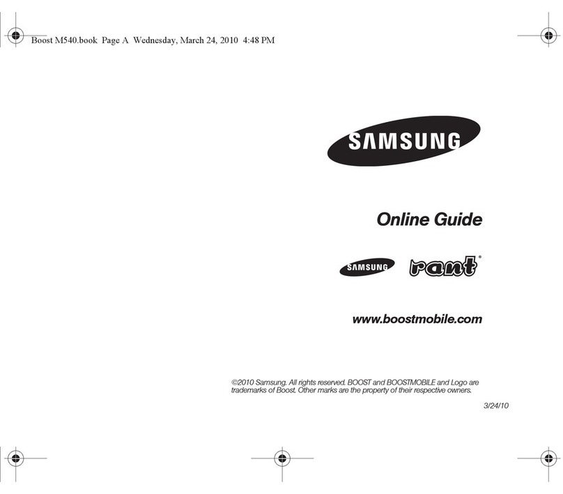Samsung Rant User manual