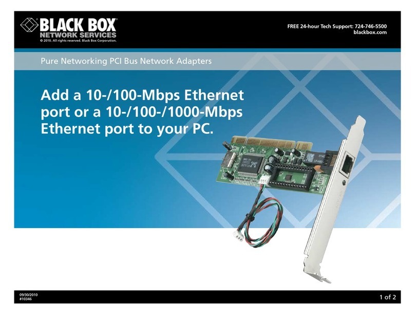 Black Box LG9230CtX-32 User manual