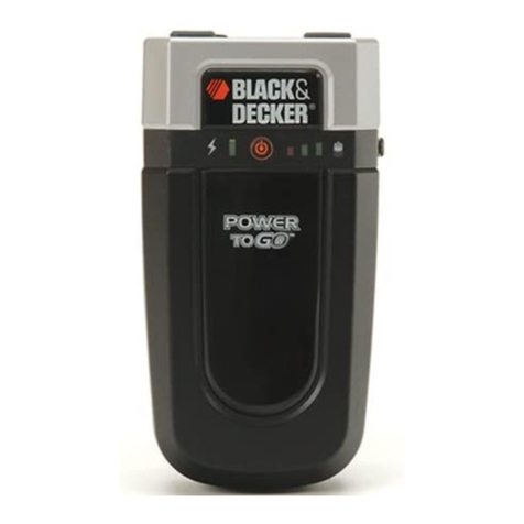 Black & Decker POWER TO GO CP120XB instruction manual