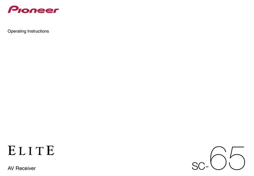 Pioneer SC-65 ELITE User manual