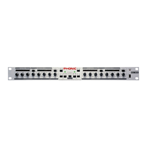 Phonic PCL 3200 User manual