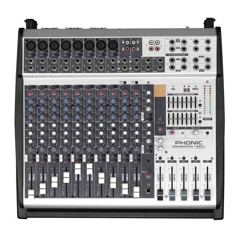 Phonic POWERPOD 1860 II user manual