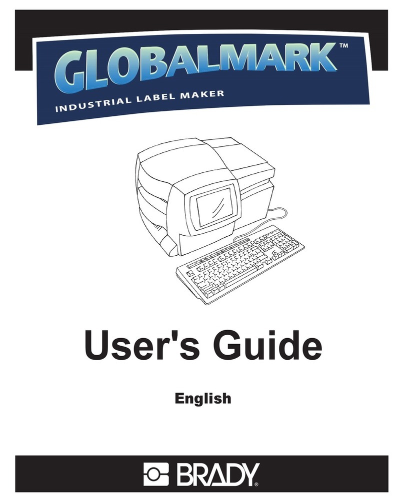 Brady GLOBALMARK User manual