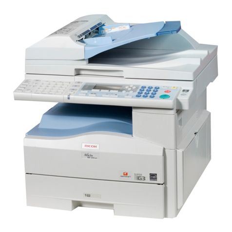 Ricoh Aficio MP 161 Function guide