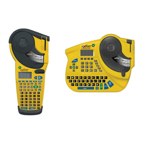 Brady IDXPERT user manual