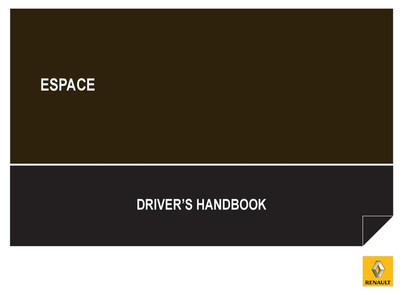 Renault Espace User manual Renault Espace User manual