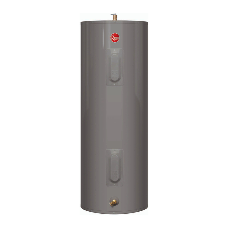 Rheem Fury Use & care manual Rheem Fury Use & care manual