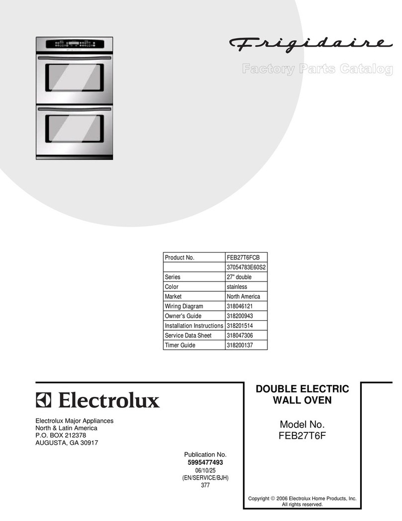 Frigidaire FEB27T6FCB Instruction Manual