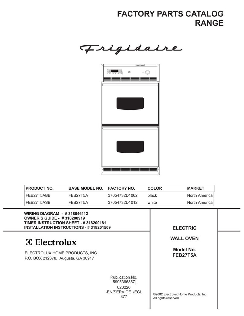 Frigidaire FEB27T5ABB Instruction Manual Frigidaire FEB27T5ABB Instruction Manual