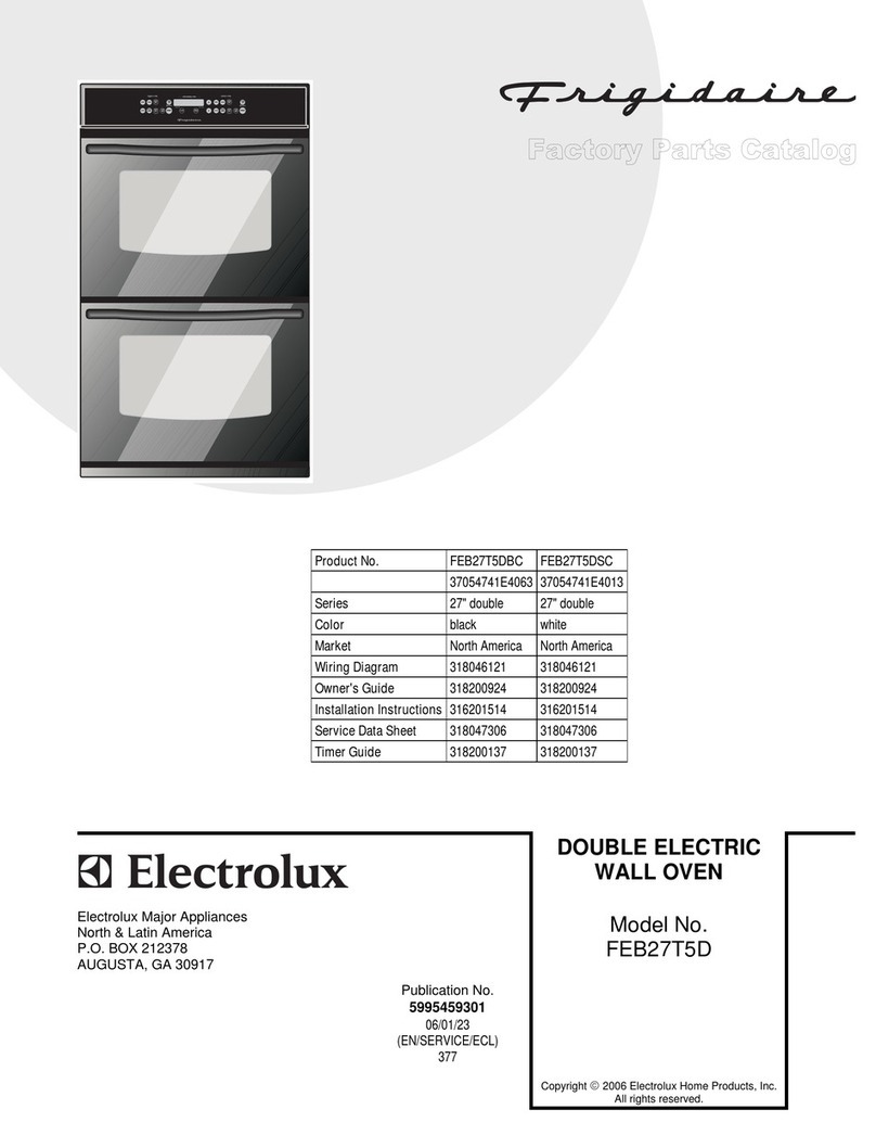 Frigidaire FEB27T5DBC Instruction Manual