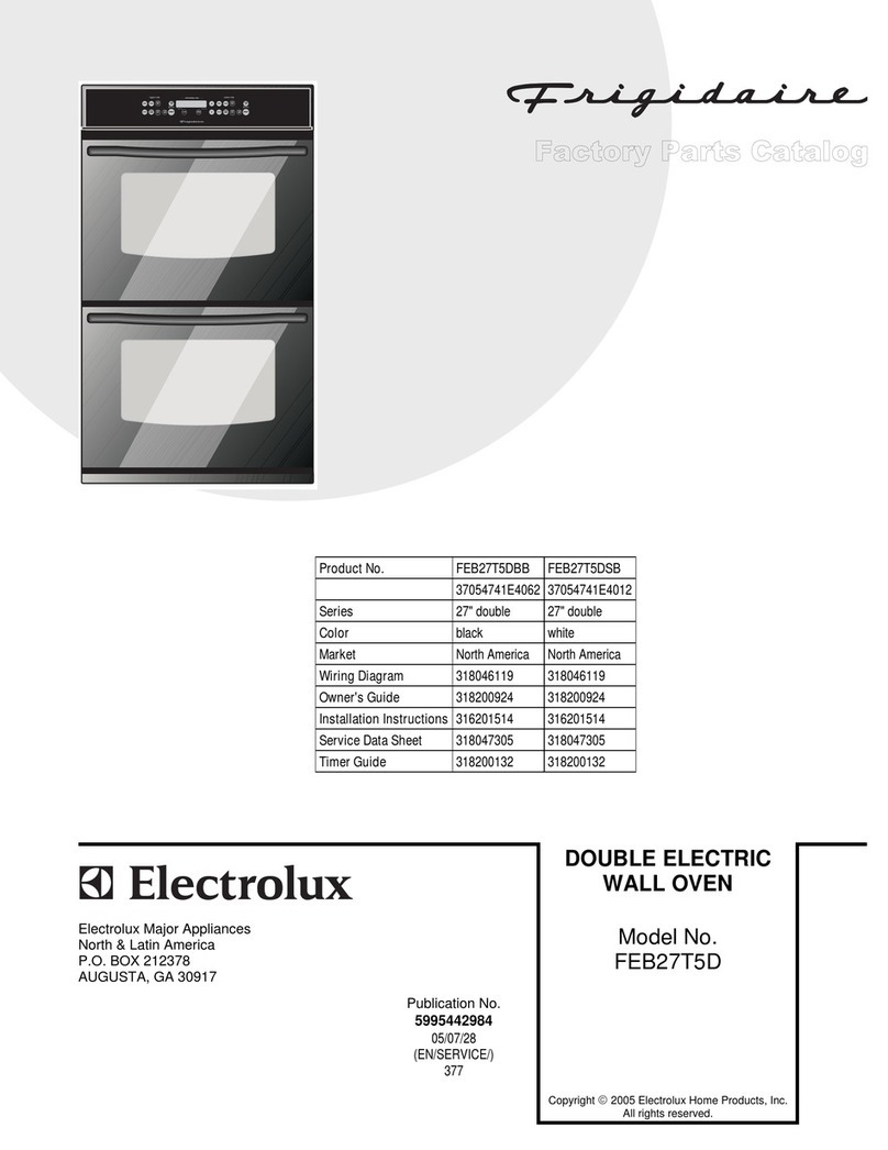 Frigidaire FEB27T5DBB parts catalog