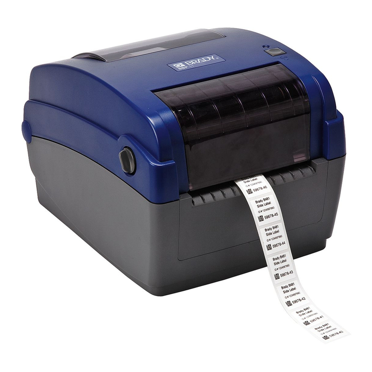 Brady BBP11-34L User manual Brady BBP11-34L User manual