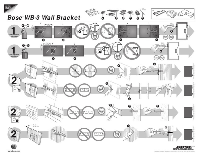 Bose WB-3 owner's guide