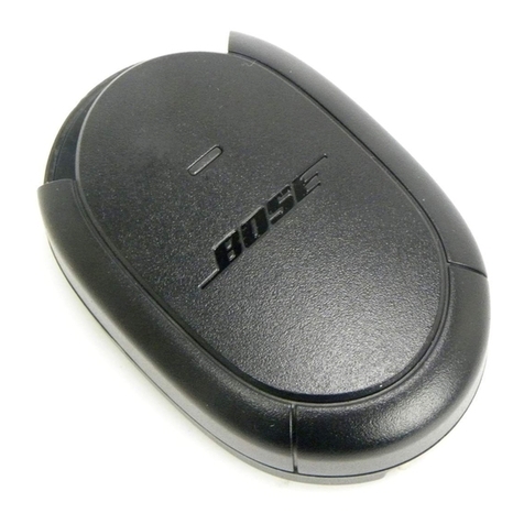 Bose QuietComfort 3 owner's guide
