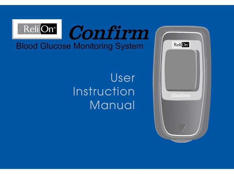 ReliOn Confirm Operator's manual