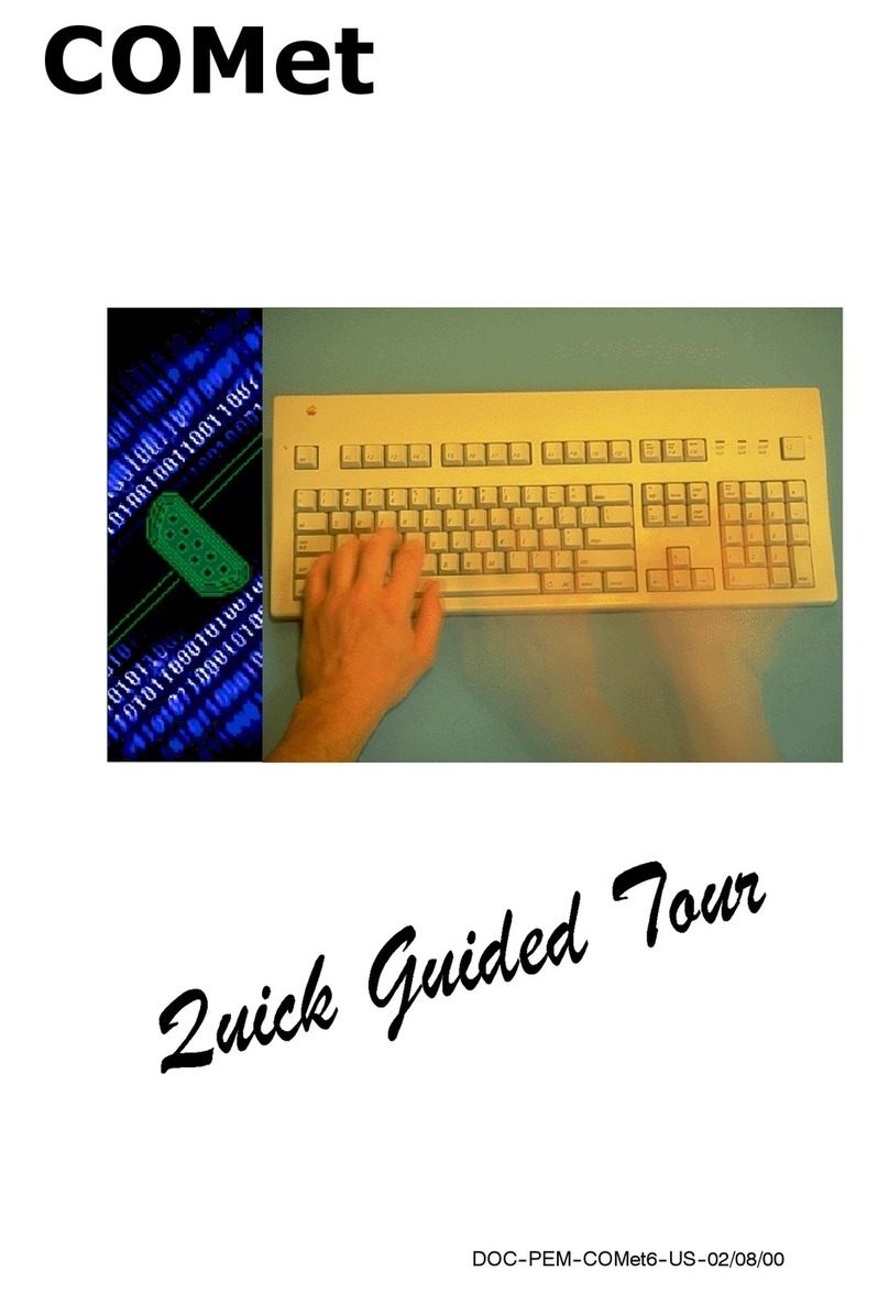 Teklynx COMet User manual