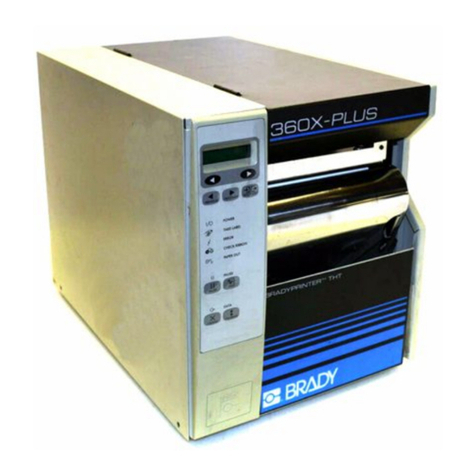 Brady Bradyprinter THT 300X-PLUS User manual