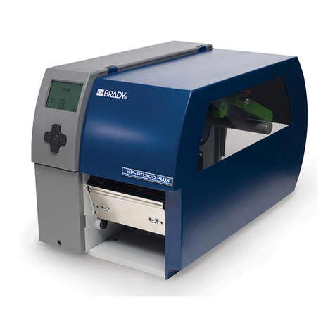 Brady BP-PR 300 PLUS Series User manual