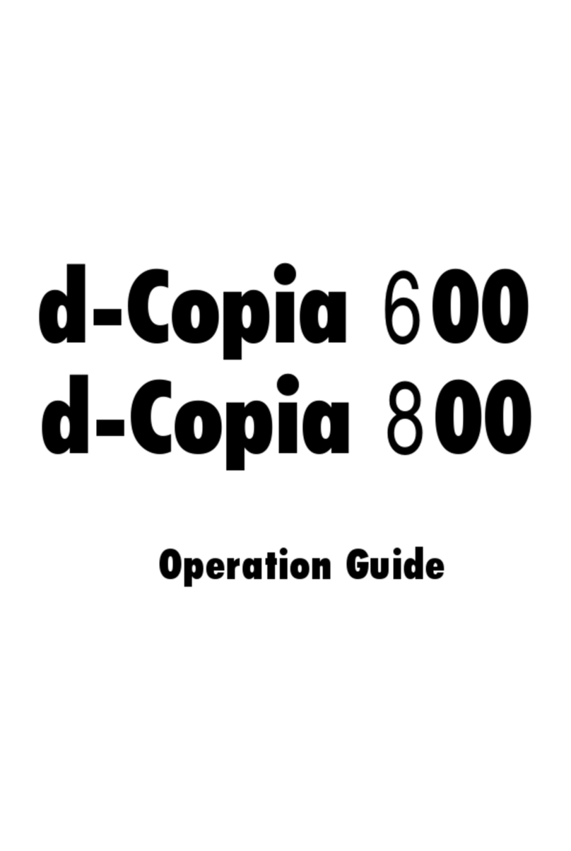 Olivetti d-Copia 600 User manual