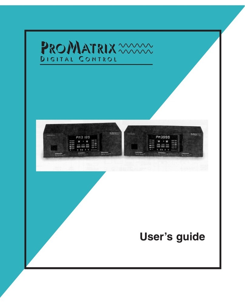 Bogen PM-3180 User manual Bogen PM-3180 User manual