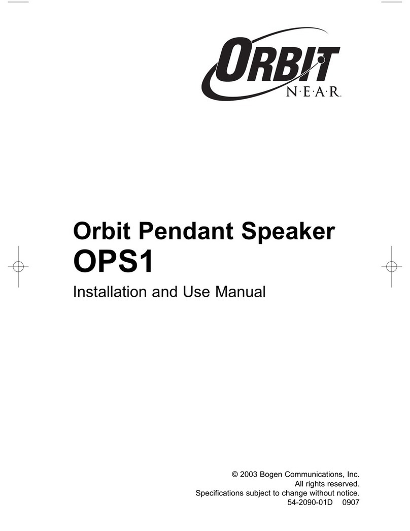 Bogen NEAR OPS1 Guide