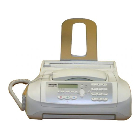 Olivetti Fax-Lab 115 User manual