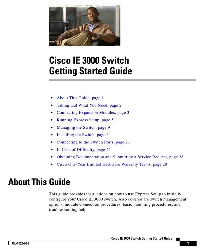Cisco IE-3000-8TC User manual