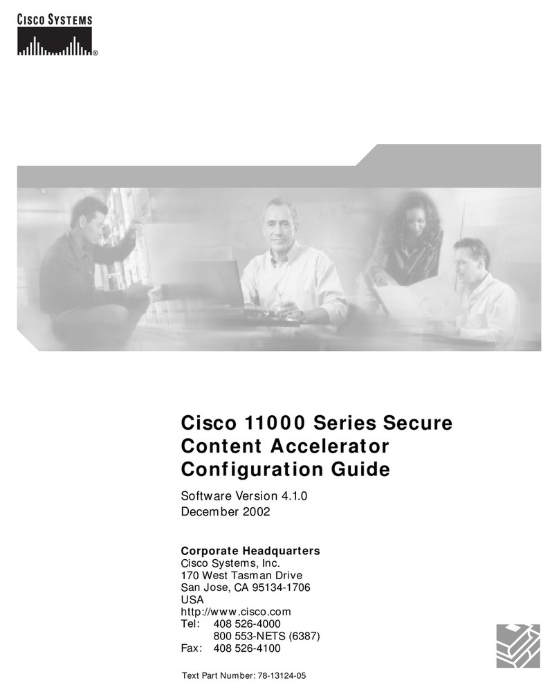 Cisco CSS11501 - 100Mbps Ethernet Load Balancing... Configuration guide