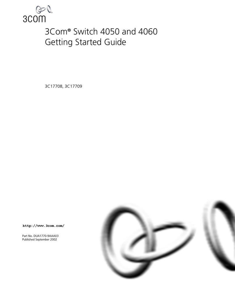 3Com 3C17709 User manual