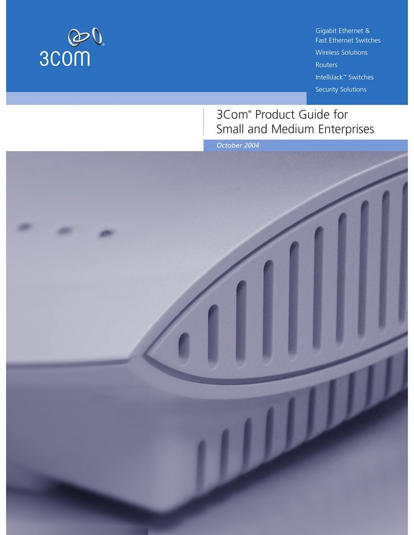 3Com OfficeConnect 3C1670800 User manual