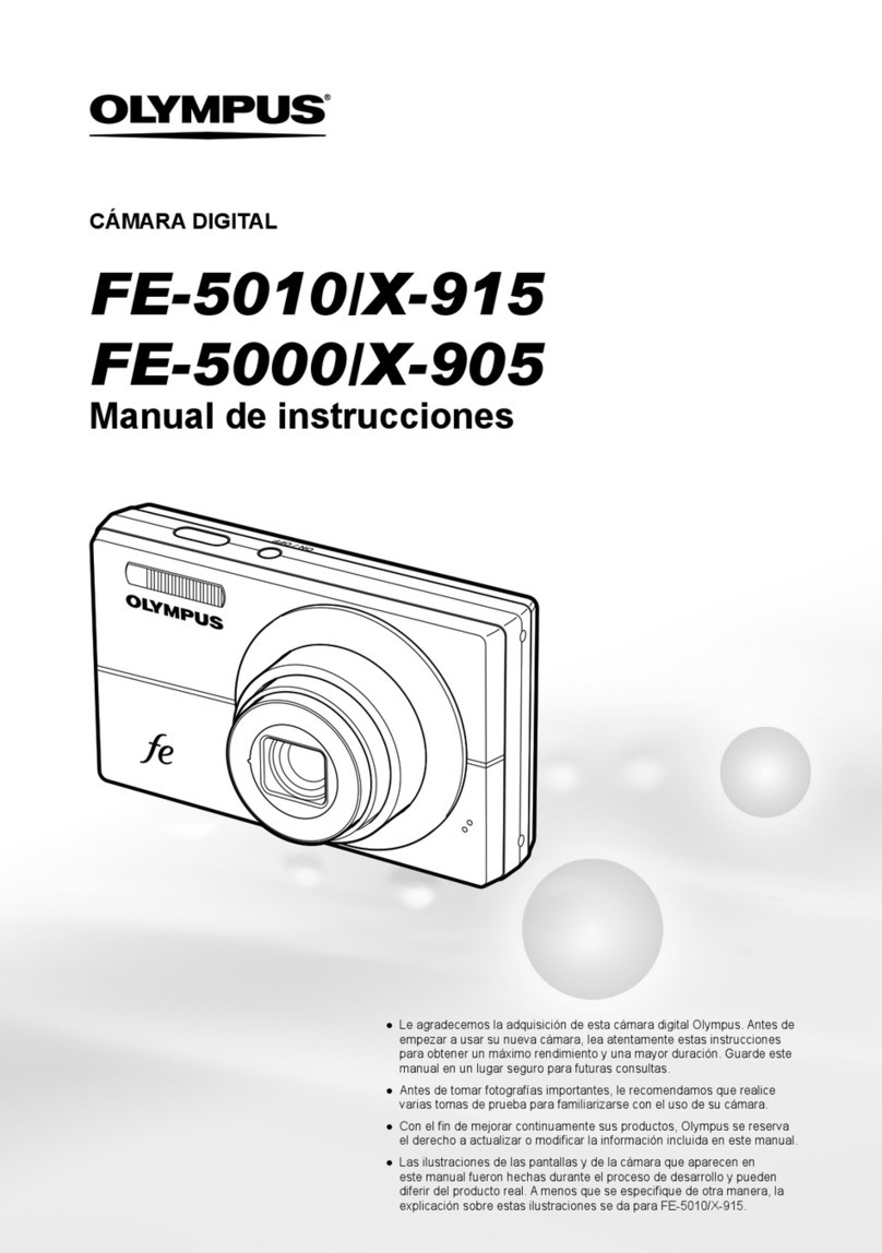 Olympus FE-5000 Setup guide