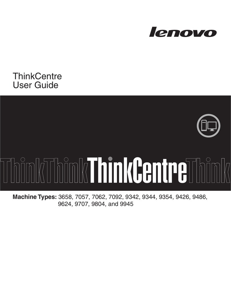 Lenovo 9486F2U - THINKCENTRE A62 9486 User manual
