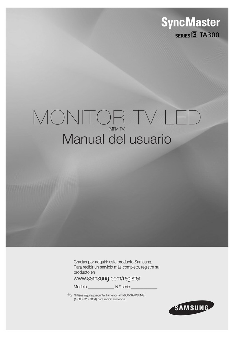 Samsung SyncMaster T27A300 User manual