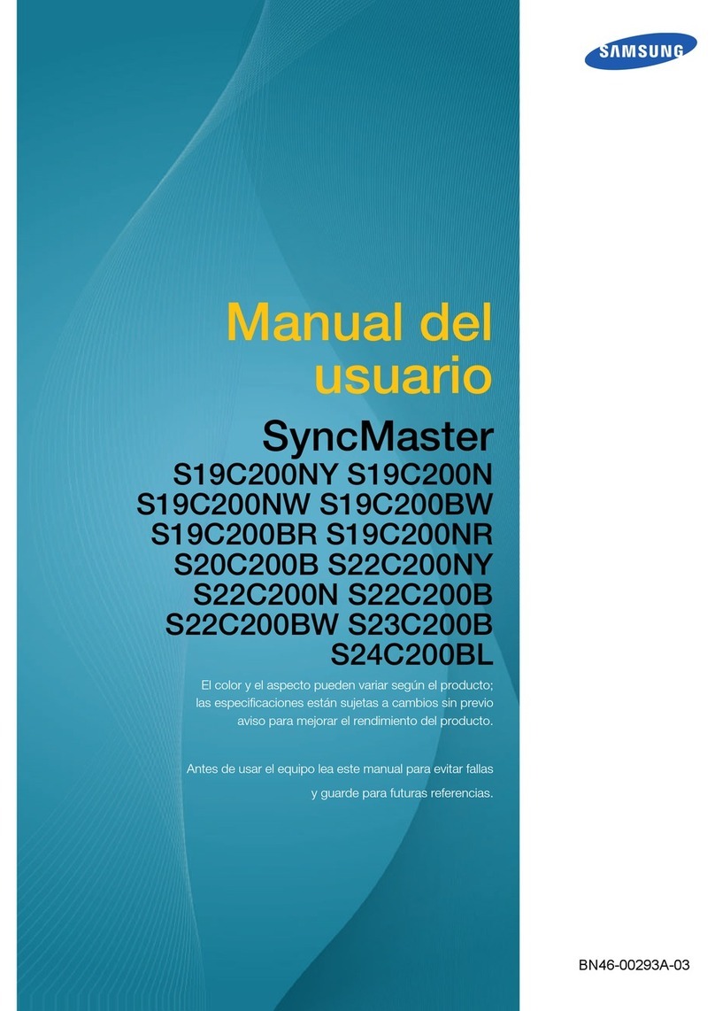 Samsung SyncMaster S19C200BR User guide