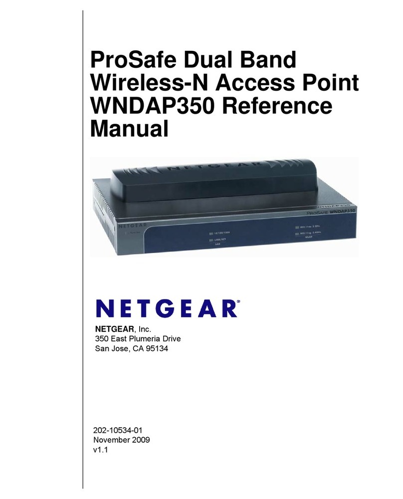 NETGEAR WNDAP350 - ProSafe 802.11n Dual Band Wireless Access... User manual