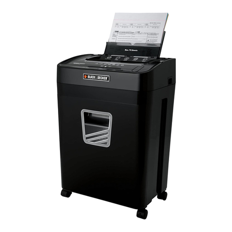Black & Decker SKU #BD-AF7500 User manual