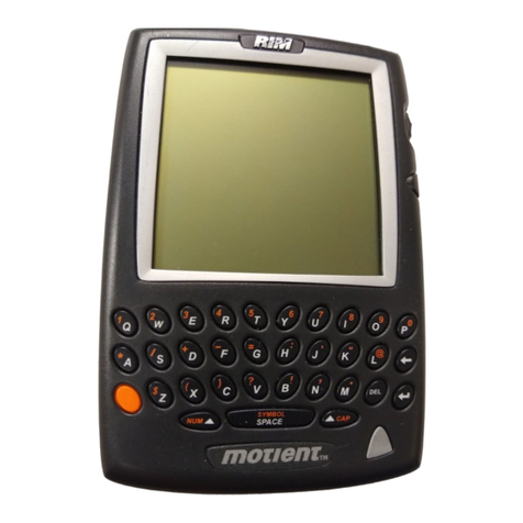 Blackbe;rry RIM 857 Wireless Handheld r Operation manual