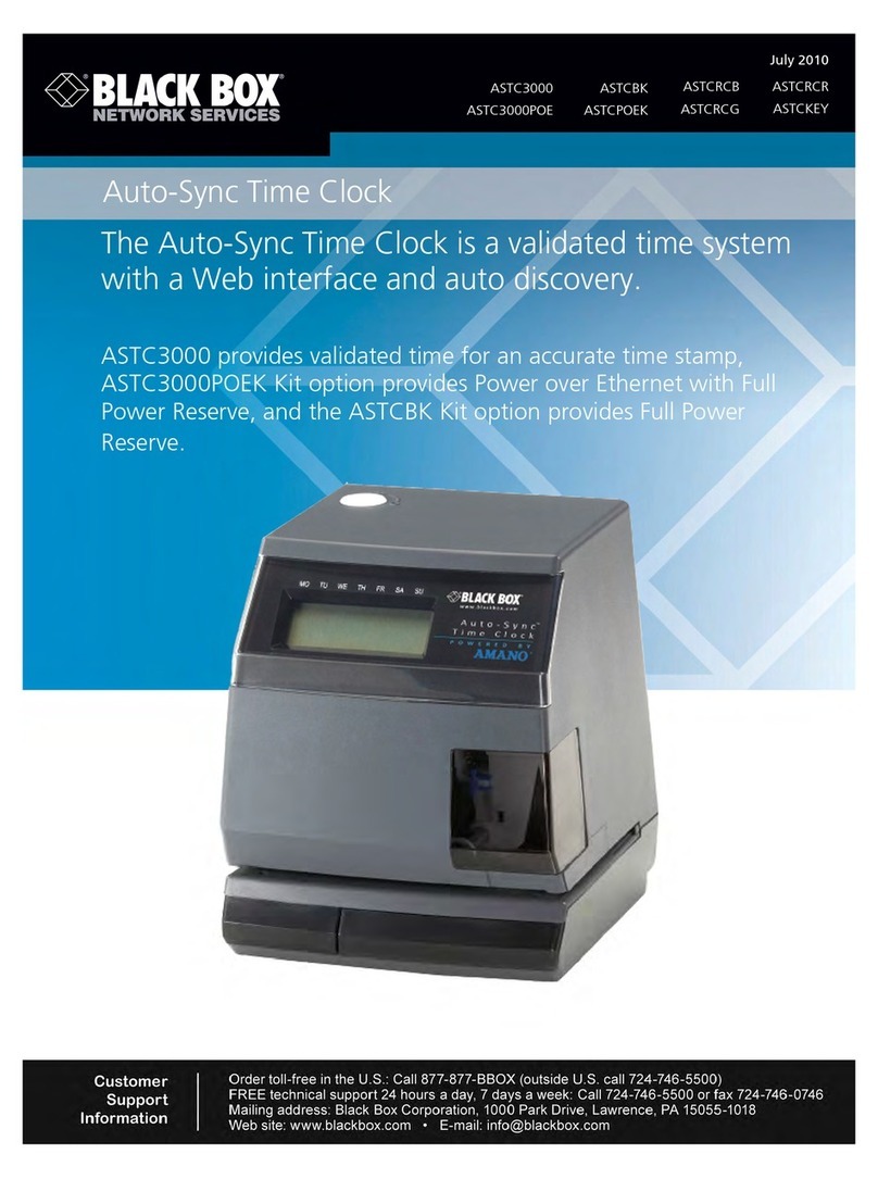 Black Box Auto-Sync ASTC3000 User manual