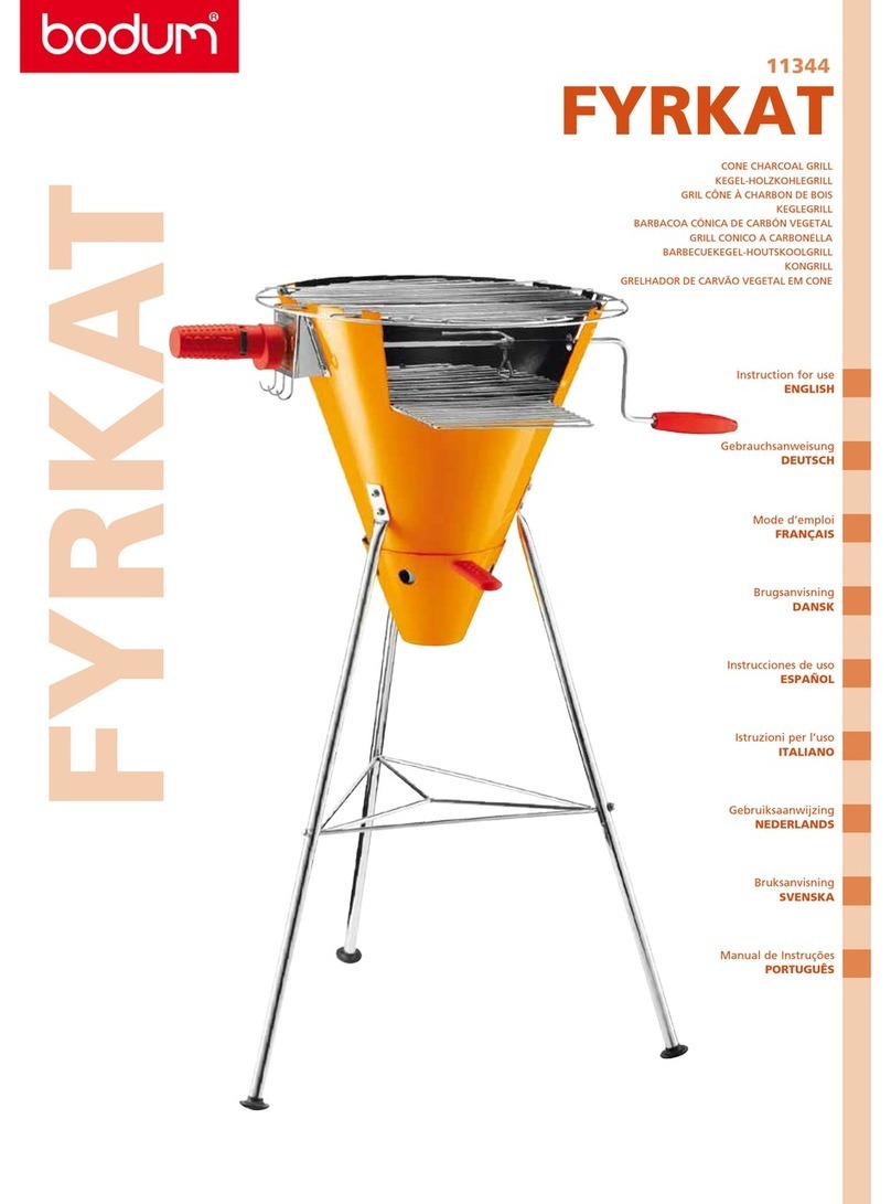 Bodum FYRKAT 11344 Instructions for use