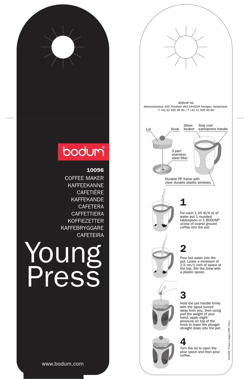 Bodum 10096 manual
