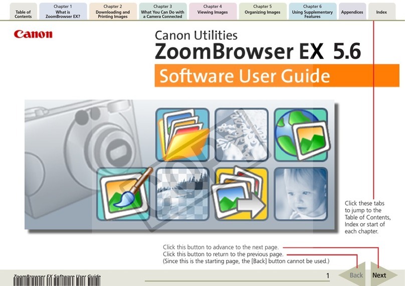Canon PowerShot A530 Software user's guide