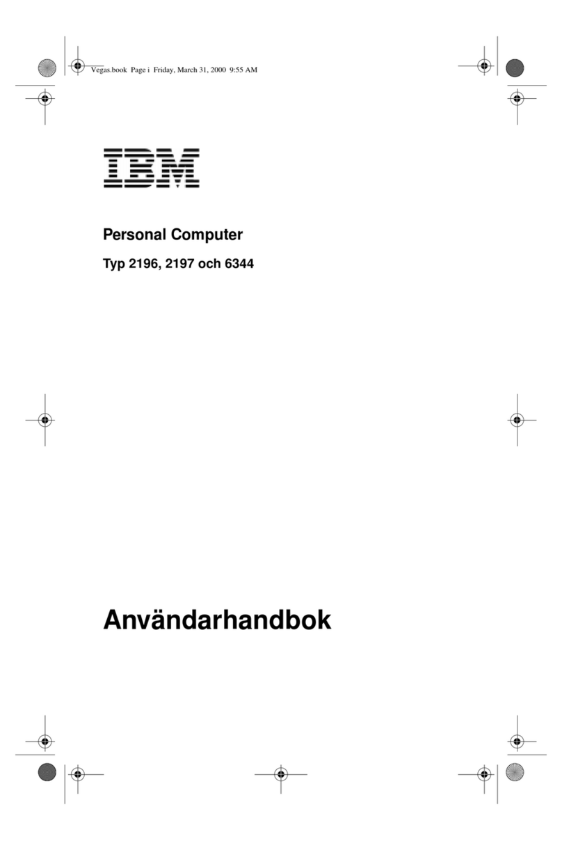 IBM NetVista A20 User manual
