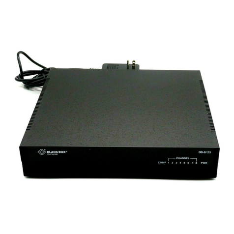 Black Box ME806A User manual