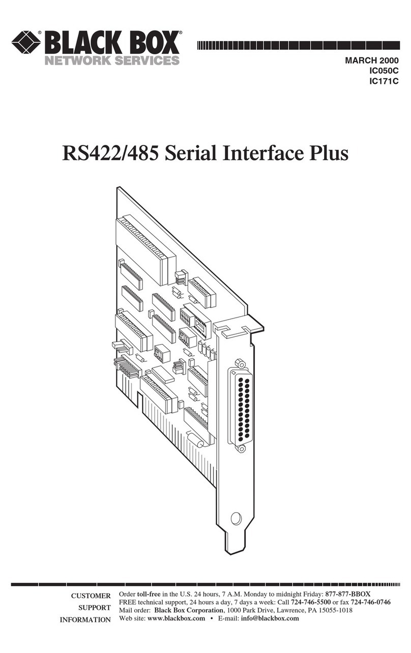 Black Box IC050C user manual